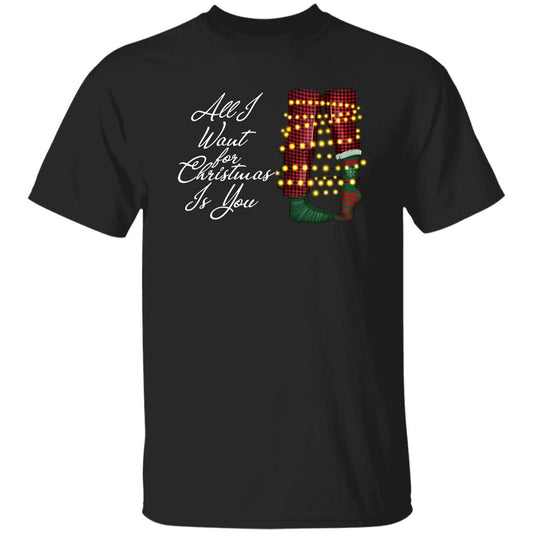 All I Want for Christmas is You Couple Legs 2T-Shirt