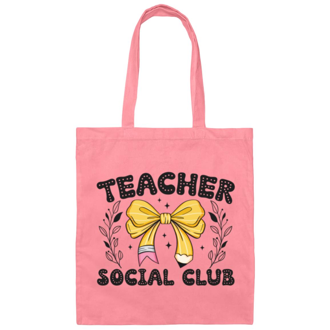 Teacher Social Club Tote Bag