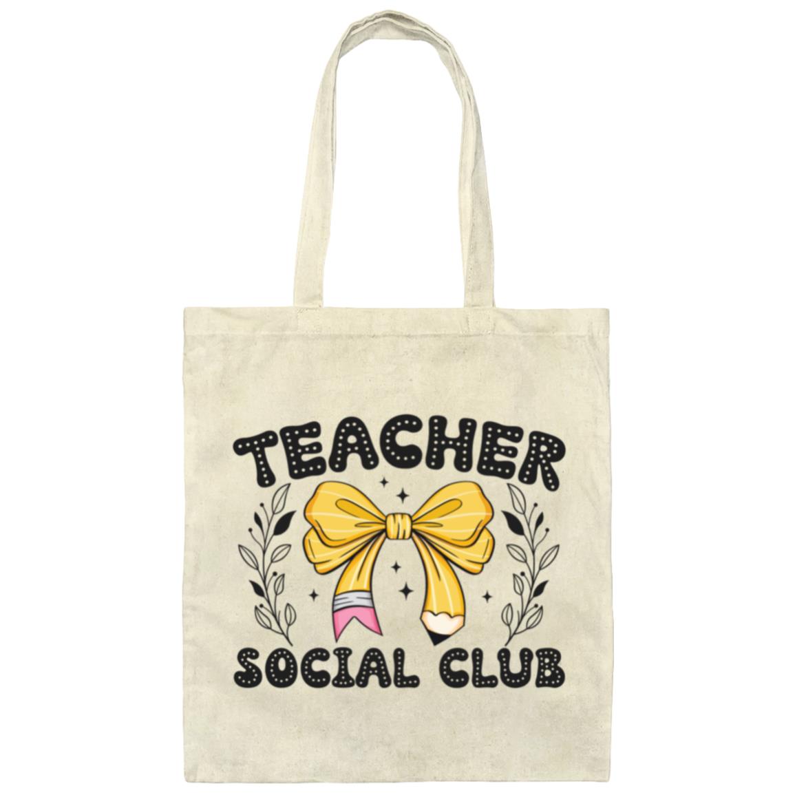 Teacher Social Club Tote Bag