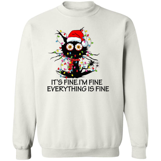 It's Fine.It's Fine Everything Is Fine Sweatshirt