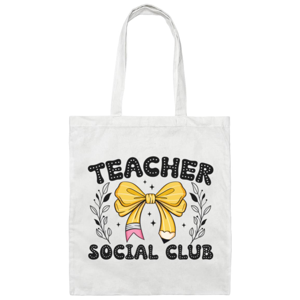 Teacher Social Club Tote Bag