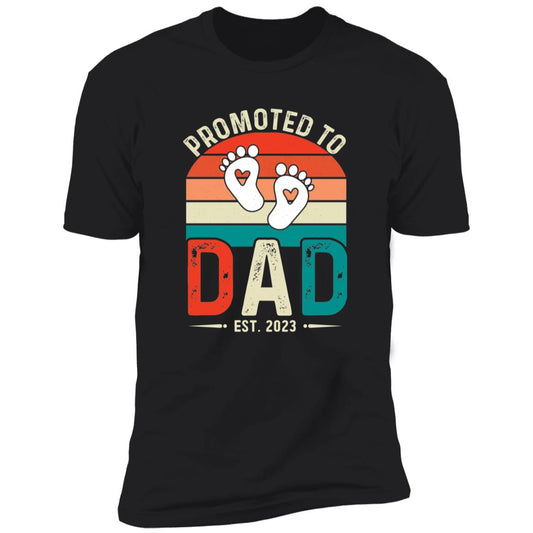 Promoted To Dad  | Short Sleeve T-Shirt