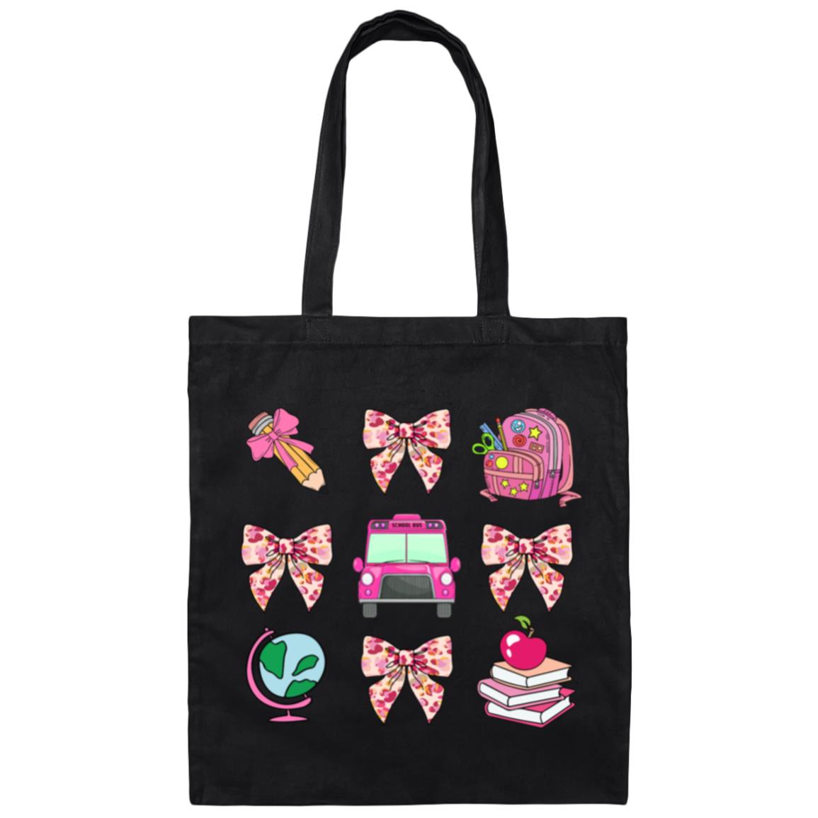 Teacher Pencil Bow  Tote Bag