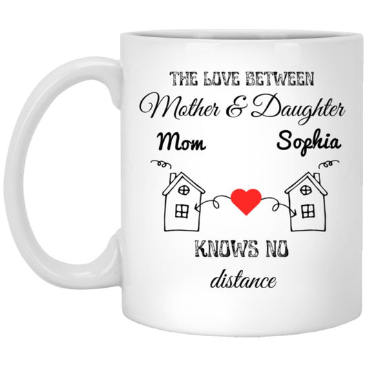 Mother & Daughter 11oz White Mug