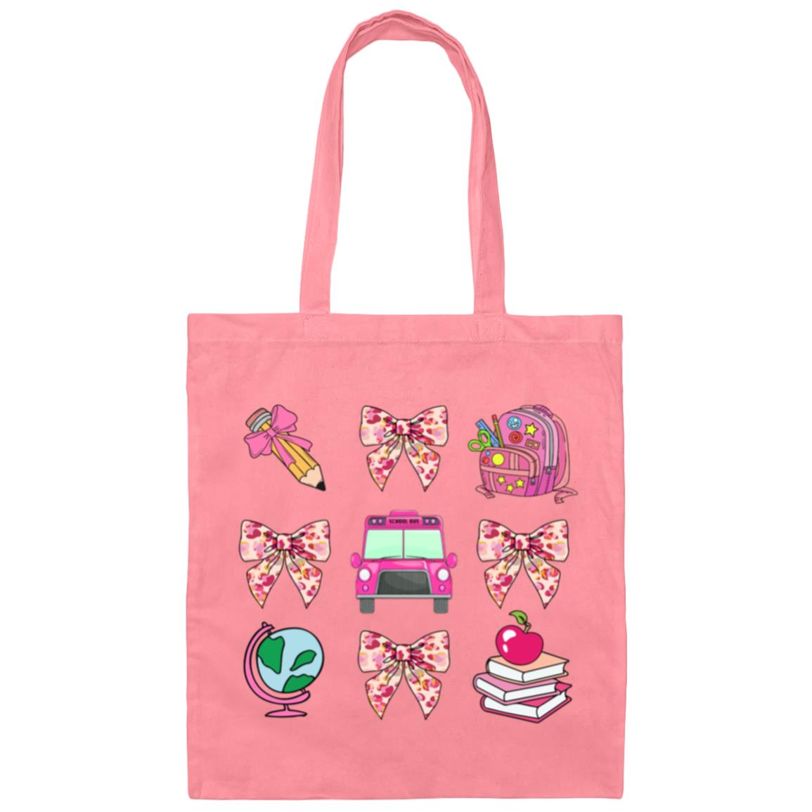 Teacher Pencil Bow  Tote Bag