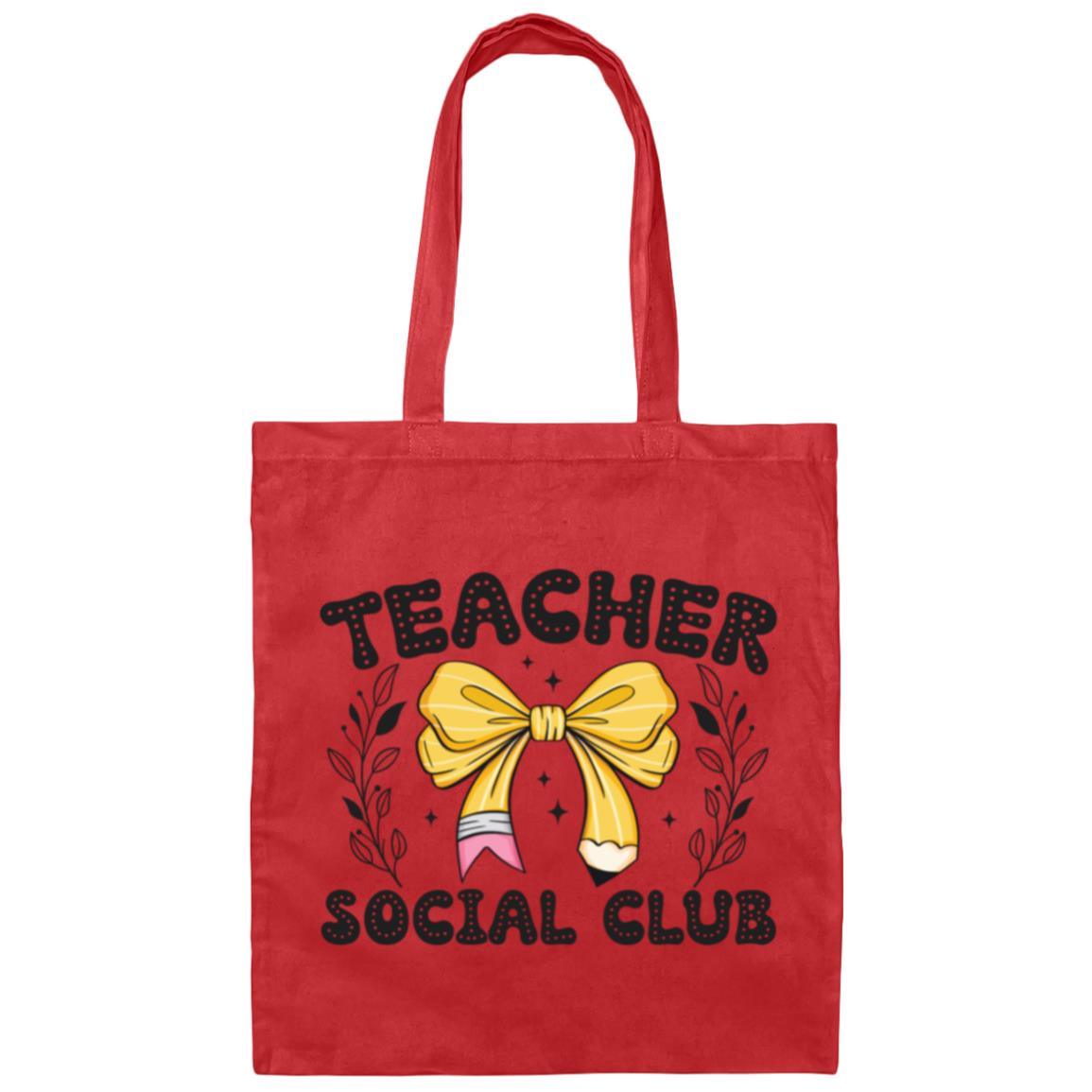 Teacher Social Club Tote Bag