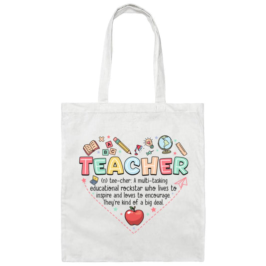 Teacher Definition Tote Bag