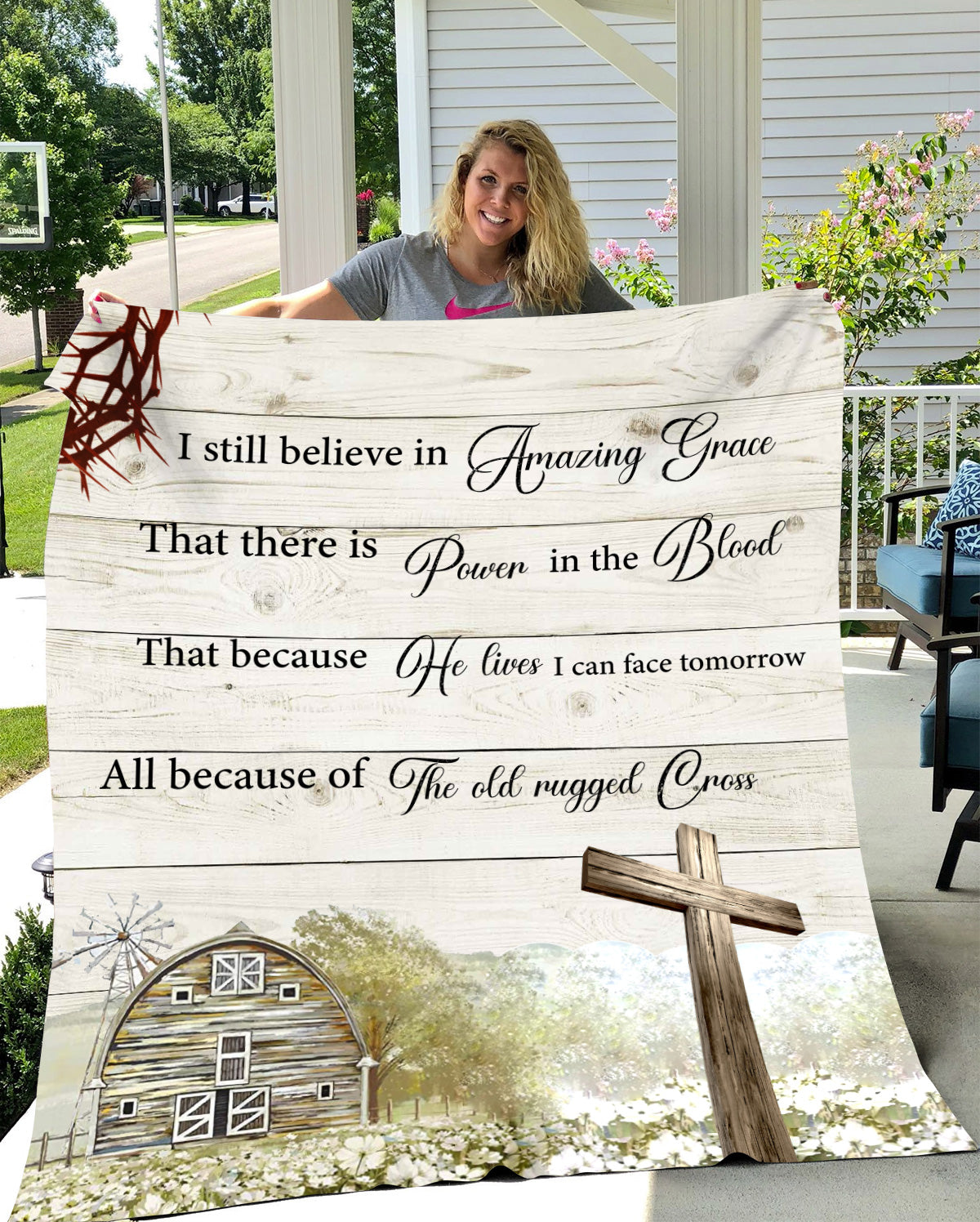 I Still Believe In Amazing Grace Blanket