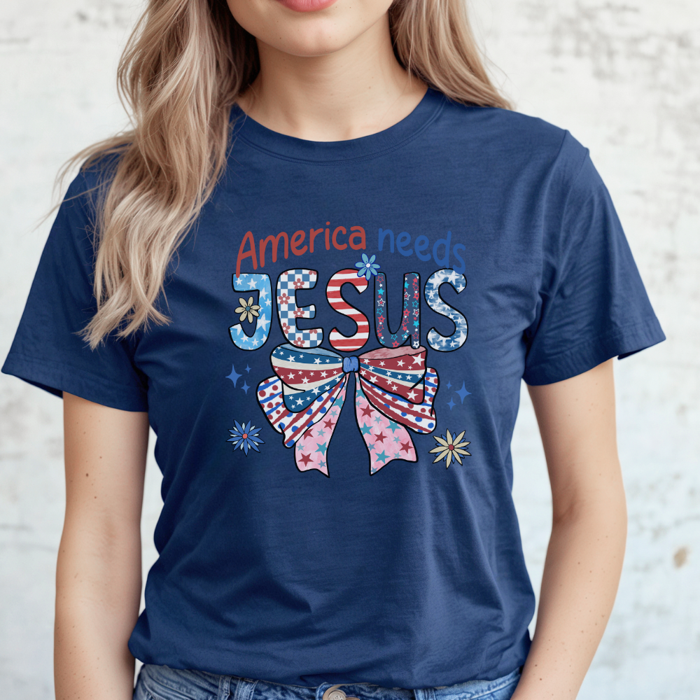 America Needs Jesus T-Shirt