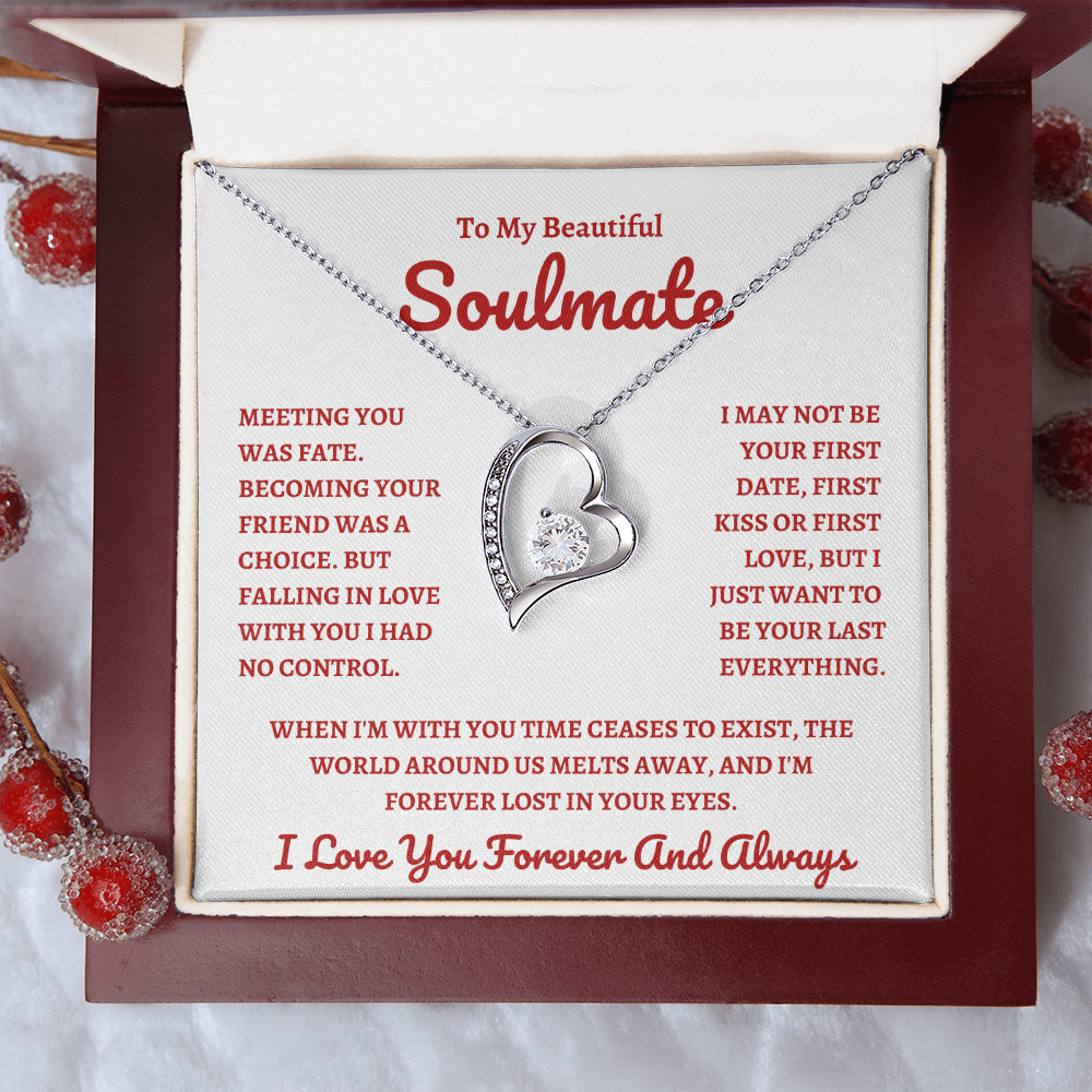 Beautiful Soulmate W&R : Forever Love Necklace