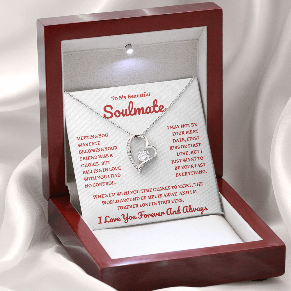 Beautiful Soulmate W&R : Forever Love Necklace