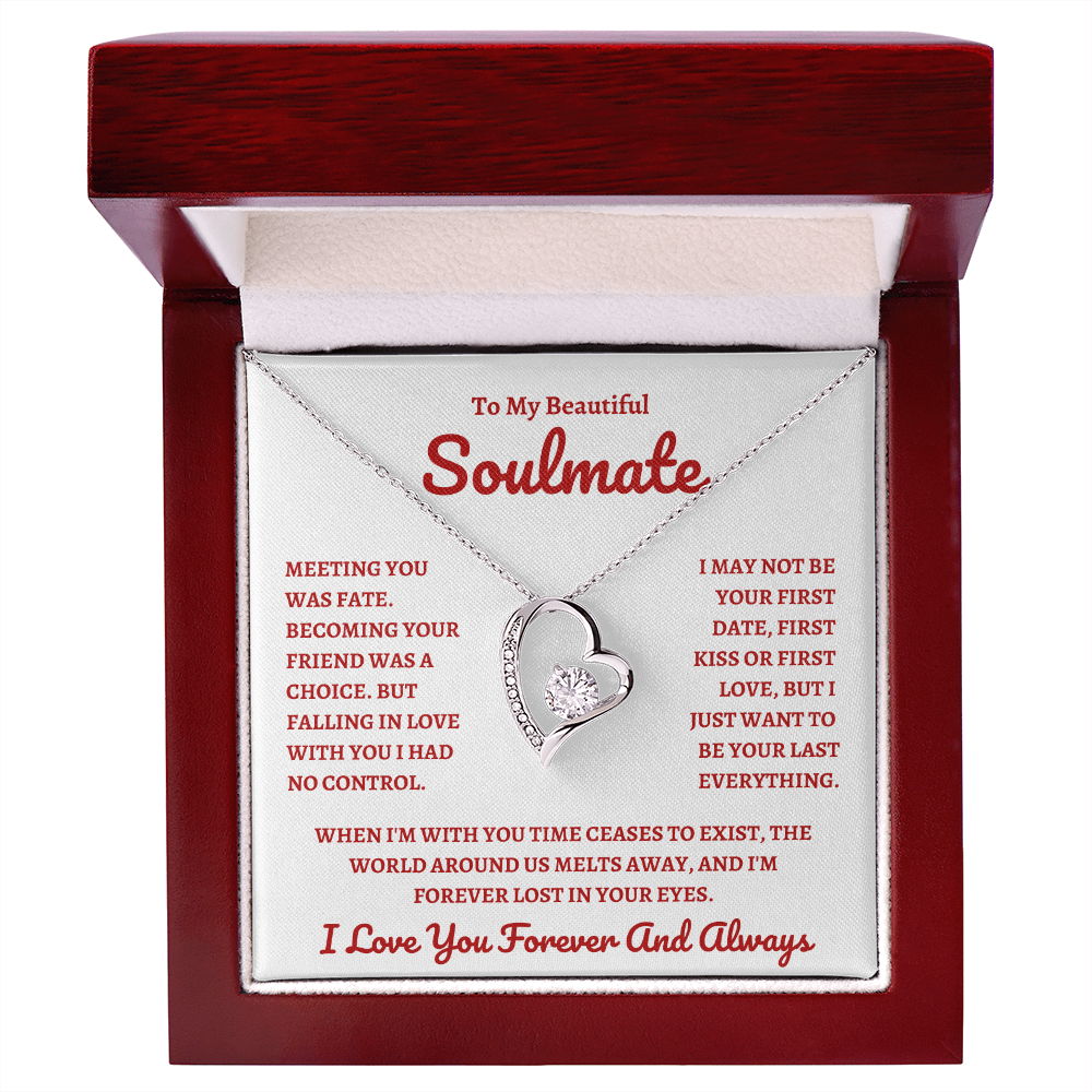 Beautiful Soulmate W&R : Forever Love Necklace