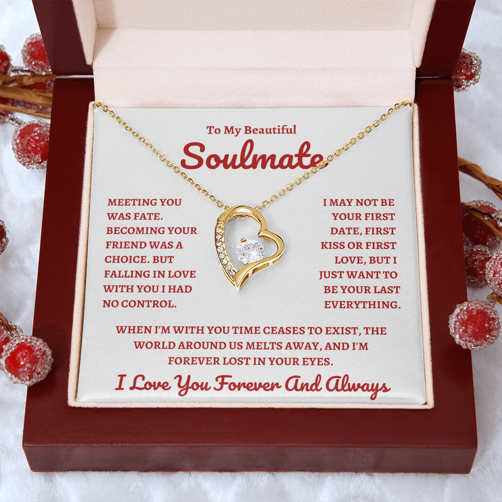 Beautiful Soulmate W&R : Forever Love Necklace