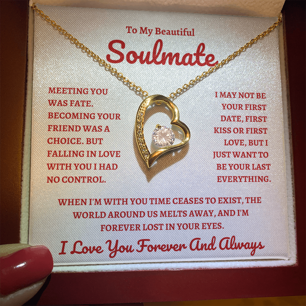 Beautiful Soulmate W&R : Forever Love Necklace