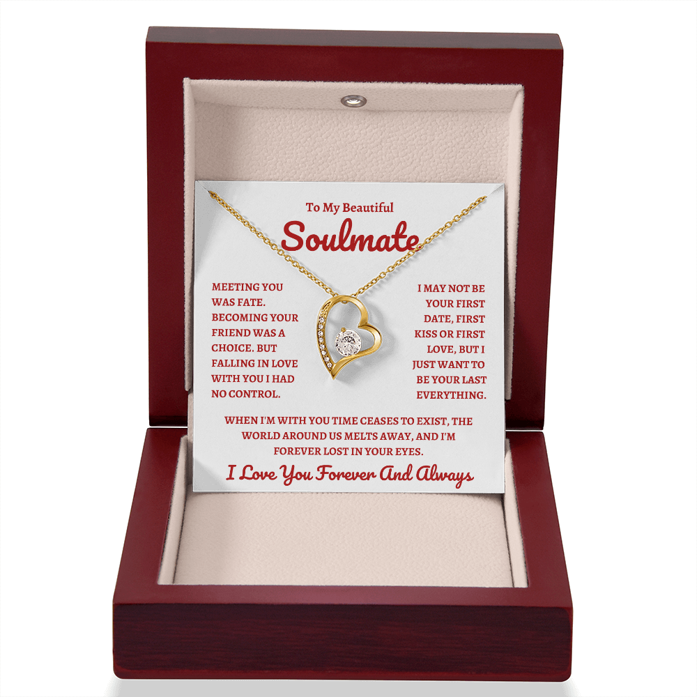 Beautiful Soulmate W&R : Forever Love Necklace