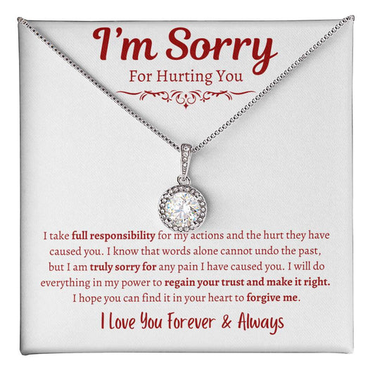 I'm Sorry For Hurting You :  Eternal Hope Necklace