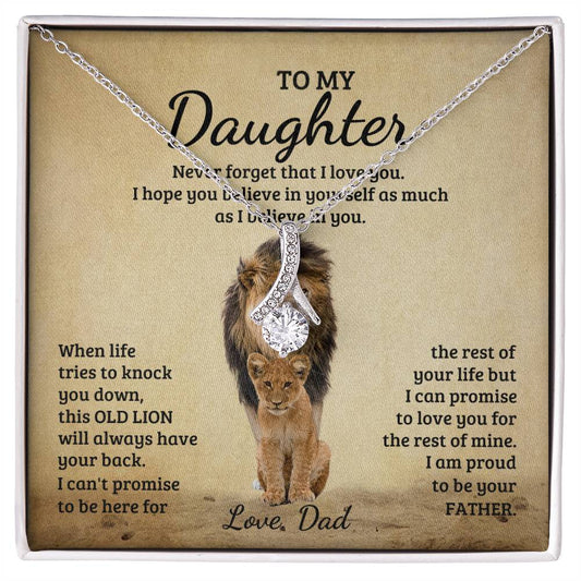 [Almost Sold Out] Daughter - Proud of you - Alluring Beauty Necklace