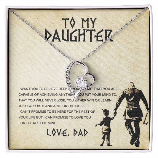 Viking Daughter - I Want You To Believe - Forever Love Necklace