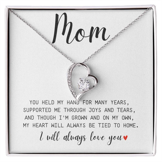 MOM | YOU HELD MY HAND | Forever Love Necklace