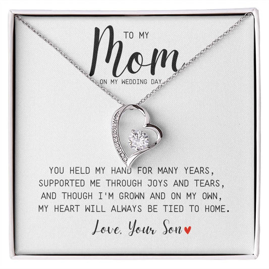 MOM | MY HEART WILL | Forever Love Necklace