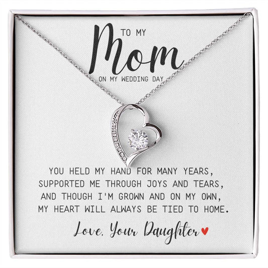 MOM | ON MY WEDDING DAY | Forever Love Necklace