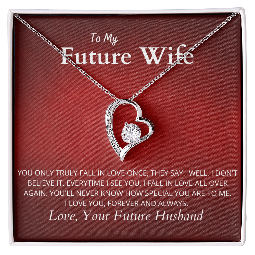 To My Future Wife R&W : Forever Love Necklace