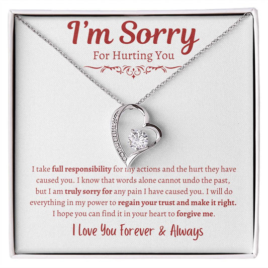 I'm Sorry For Hurting You : Forever Love