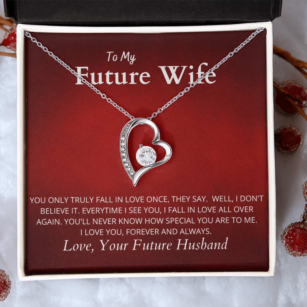 To My Future Wife R&W : Forever Love Necklace