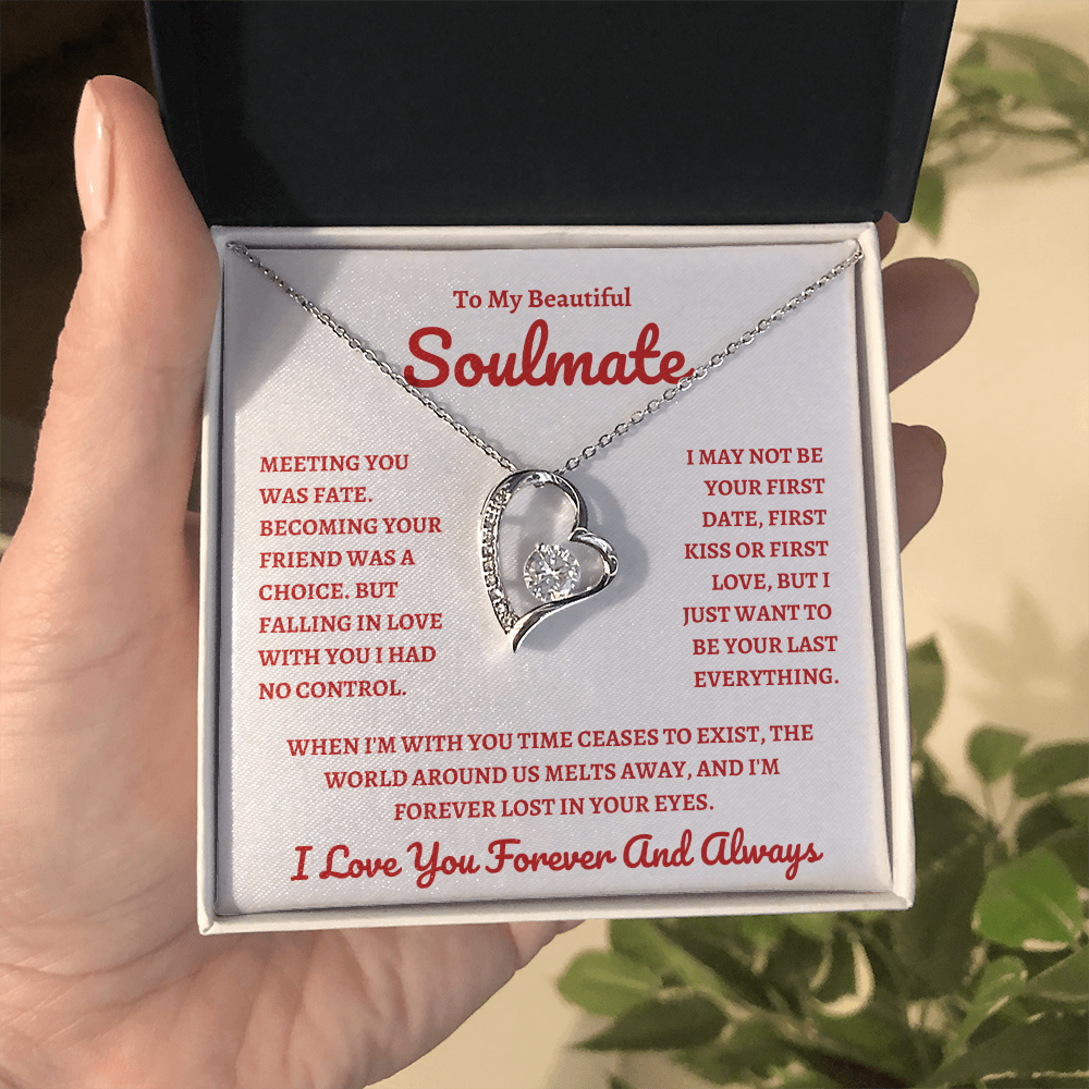 Beautiful Soulmate W&R : Forever Love Necklace