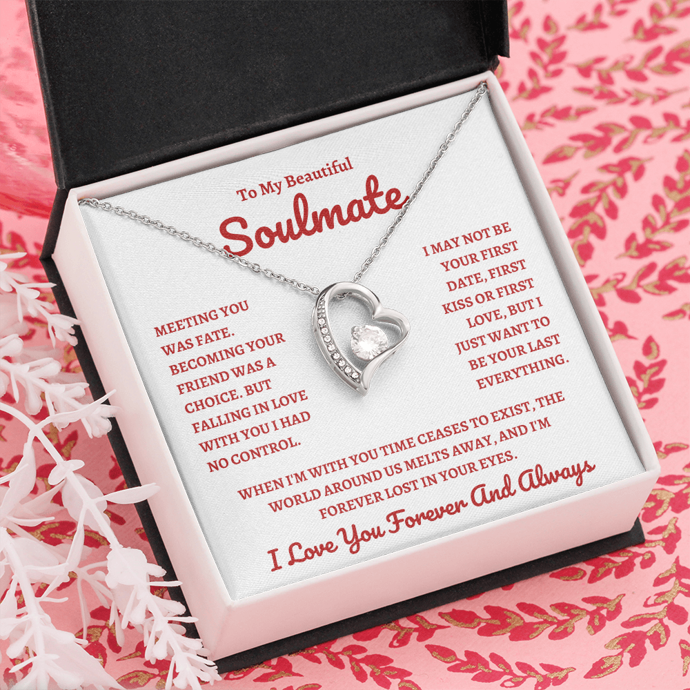 Beautiful Soulmate W&R : Forever Love Necklace