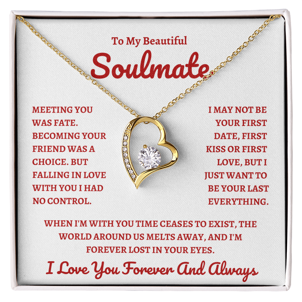 Beautiful Soulmate W&R : Forever Love Necklace