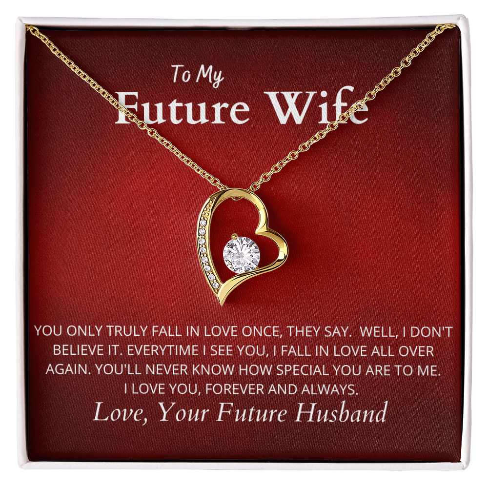 To My Future Wife R&W : Forever Love Necklace