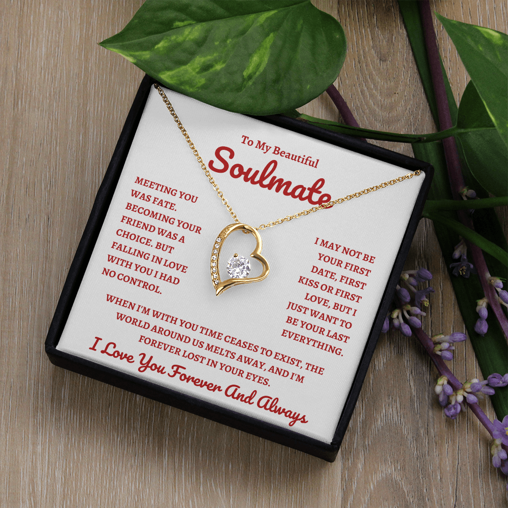 Beautiful Soulmate W&R : Forever Love Necklace