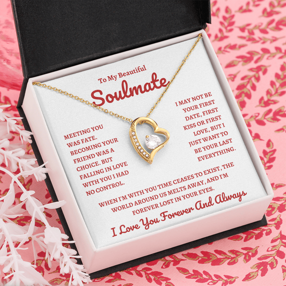 Beautiful Soulmate W&R : Forever Love Necklace