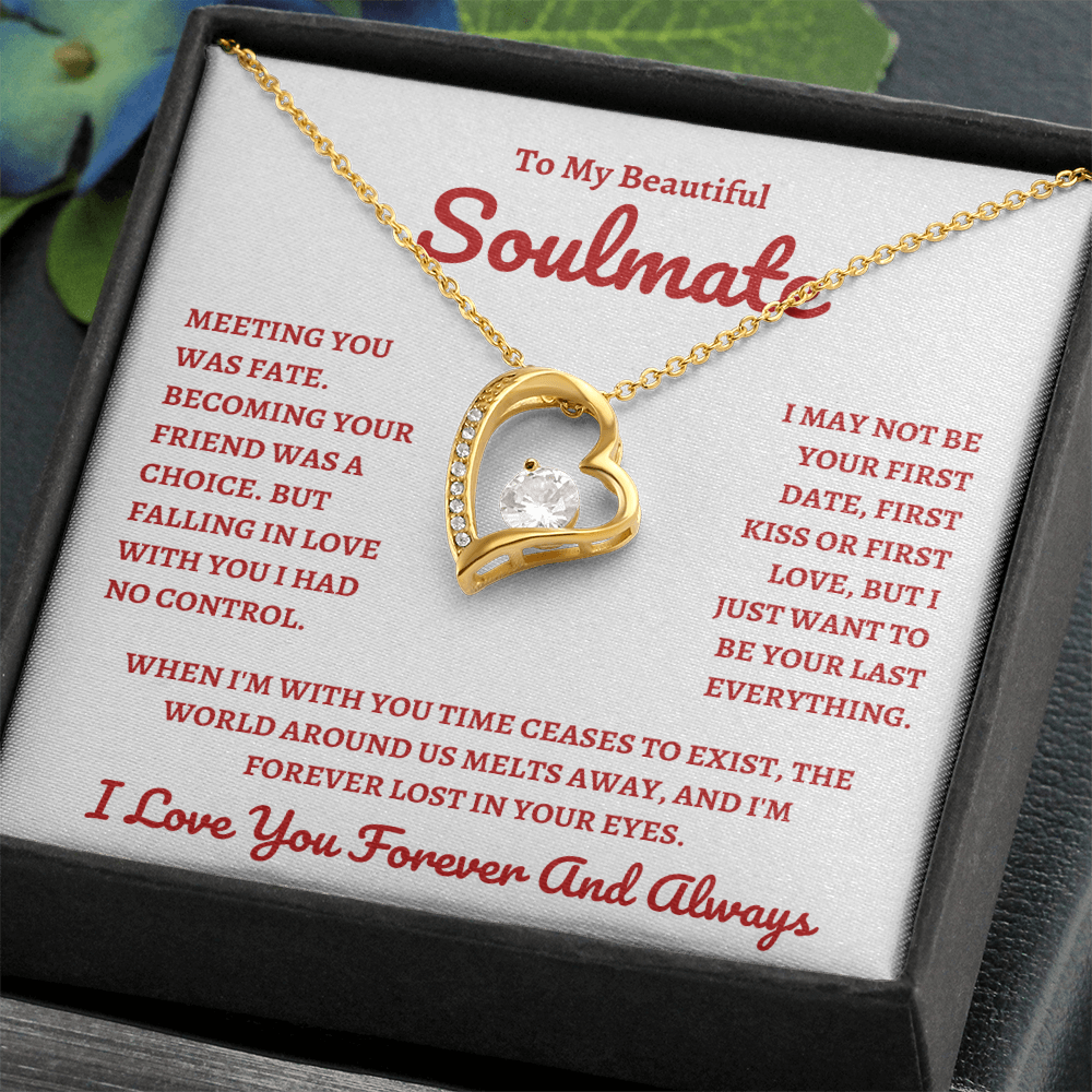 Beautiful Soulmate W&R : Forever Love Necklace