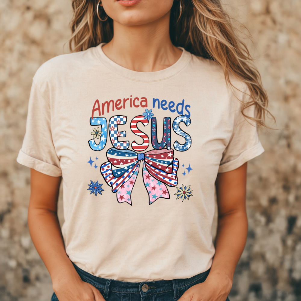 America Needs Jesus T-Shirt