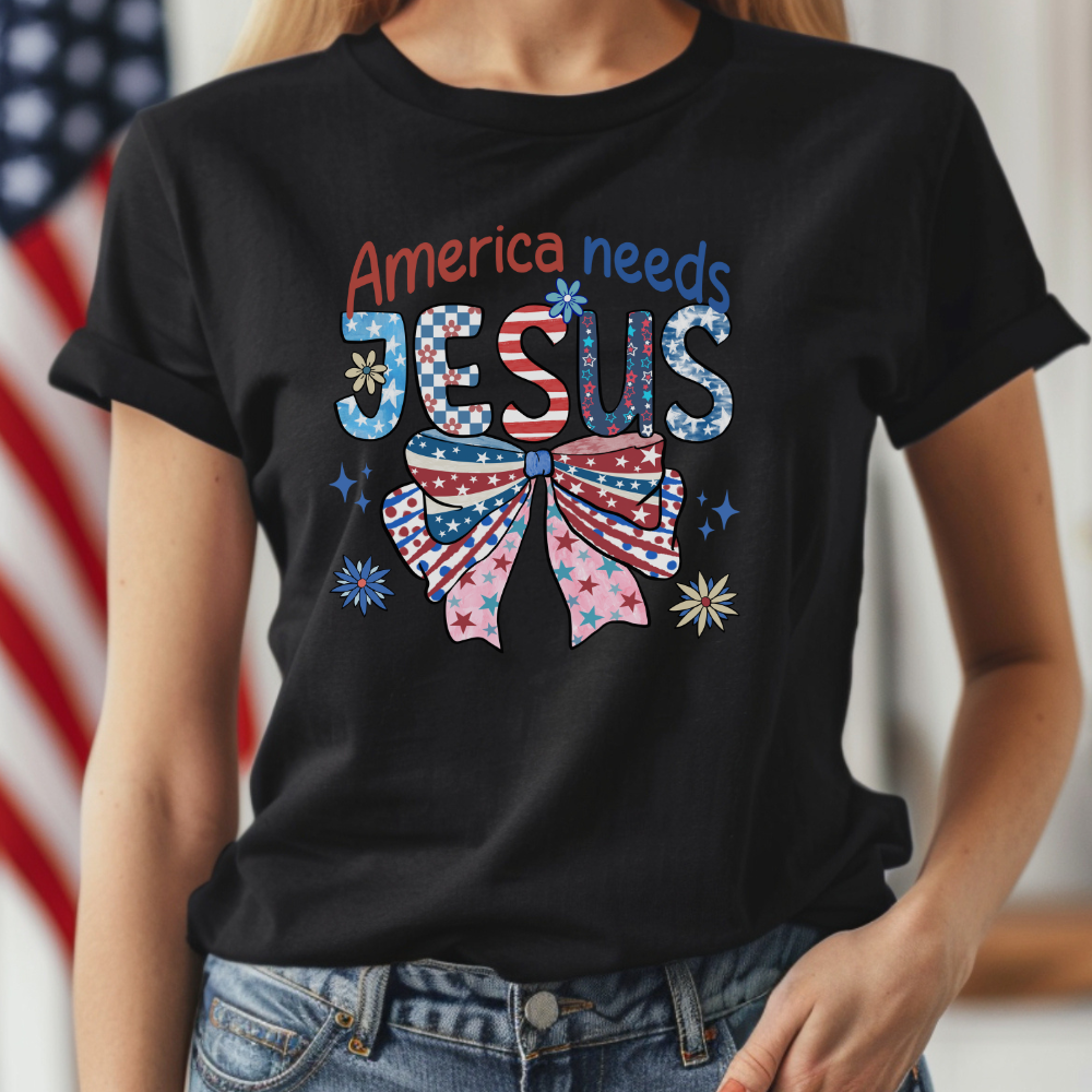 America Needs Jesus T-Shirt